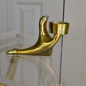 cb2 henry seal tealight candle holder